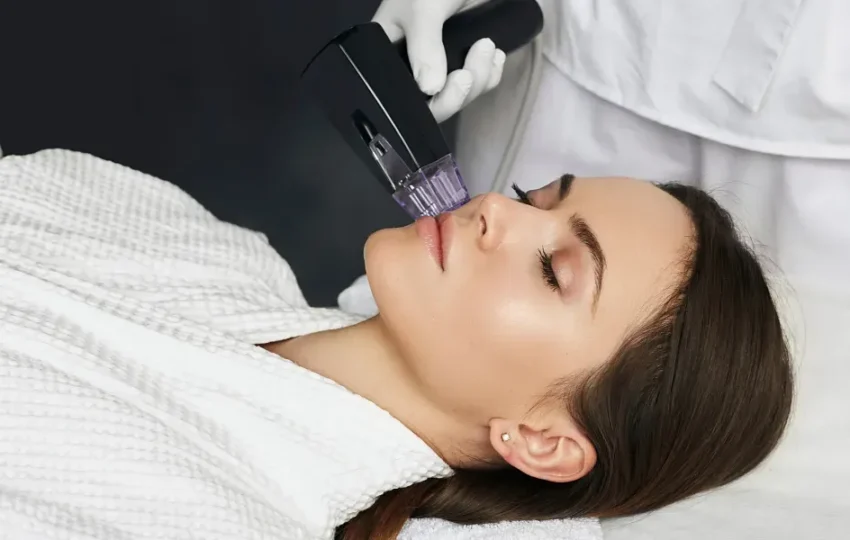 Microneedling with RF